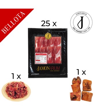 Prosciutto di Bellota Ibérico, 75% Gara Iberica - INTERO tagliato