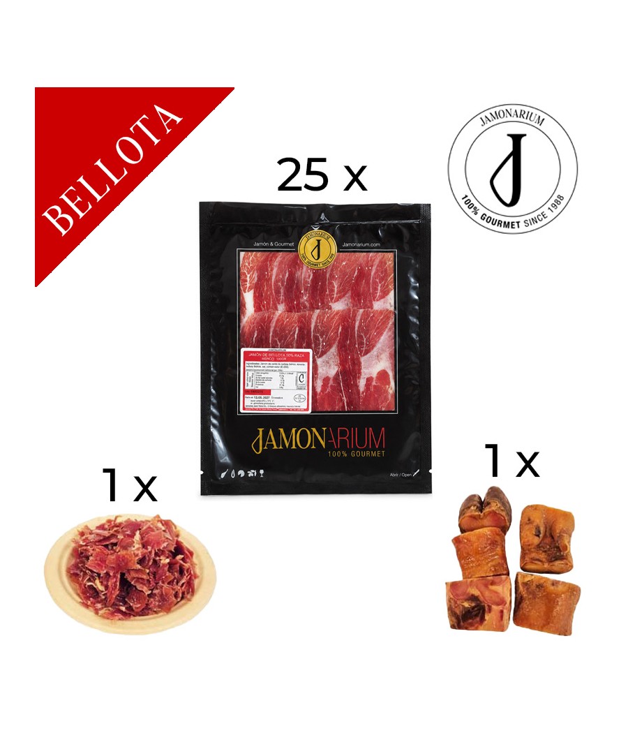 Pernil de Gla Iberico, 75% Raça Iberica - SENCER tallat
