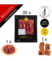 Bellota 100% Iberian Ham - Gran Reserva 4 years - WHOLE sliced