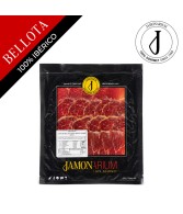 Lomo de Bellota ibérico (filet de longe), 100% race ibèrique (tranché)