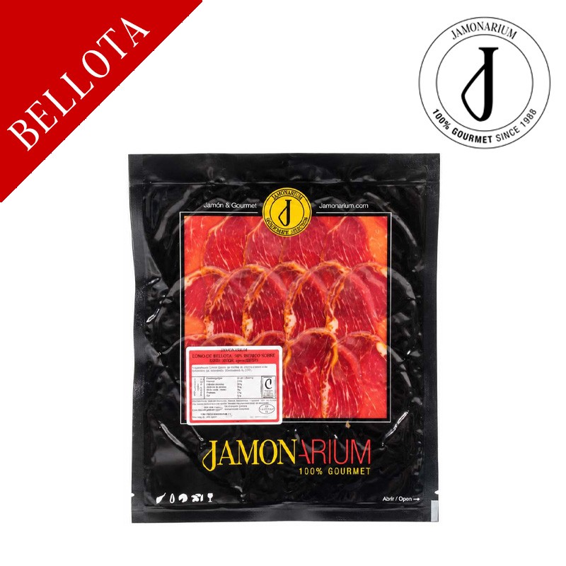 Mit Eicheln gefütterte iberische Lende, 50% iberisches Brot (Scheiben)