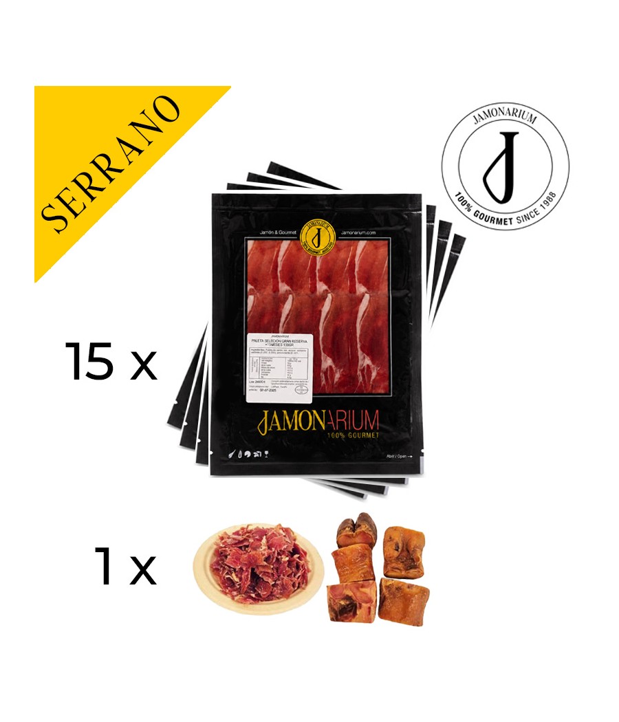 Espatlla Gran Reserva Selección, + 15 mesos - SENCERA tallada