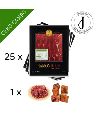 Jamón de Cebo de Campo Ibérico, 50% Raza Ibérica - ENTERO cortado