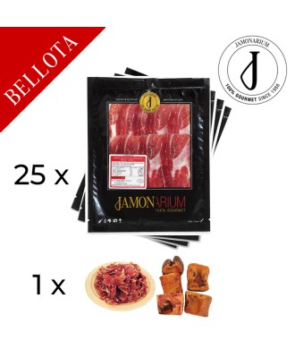 Jamón de Bellota Ibérico, 50% Raza Ibérica - ENTERO cortado