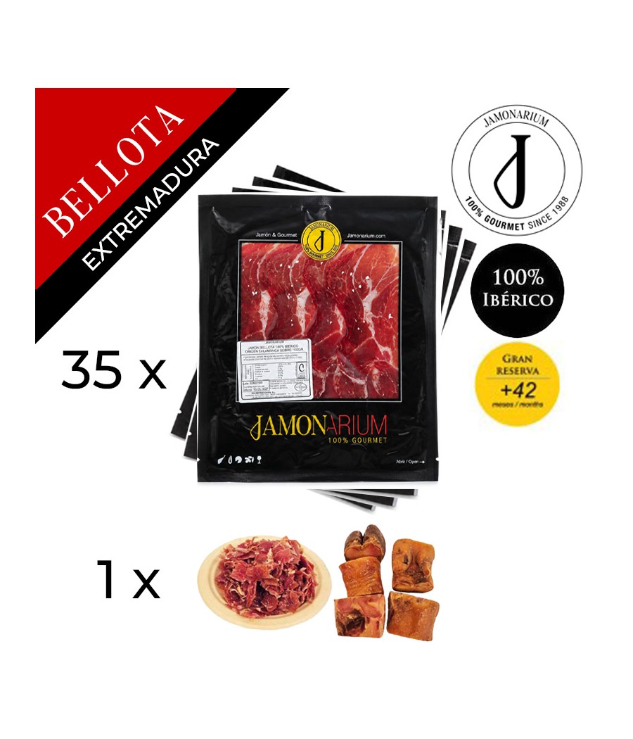 Pernil de Gla 100% Ibèric - Gran Reserva 4 anys (2017) - SENCER tallat