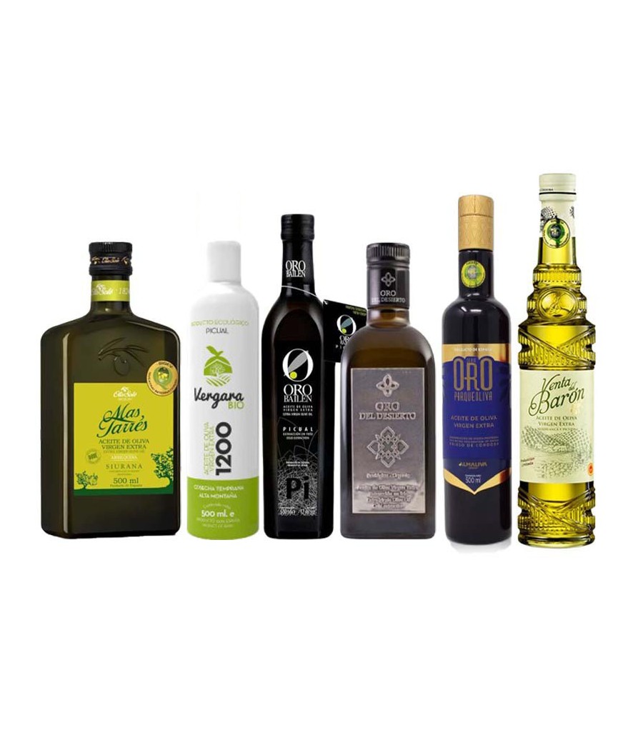 Lot OOVE PREMIUM - Els millors 6 olis d'oliva verge extra del món
