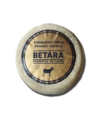 Queso BETARA tipo "Pirineo" de cabra artesano