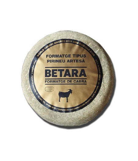 Queso BETARA tipo "Pirineo" de cabra artesano