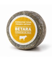 Handwerklich hergestellter Kuhmilchkäse BETARA, Typ „Pirineo“