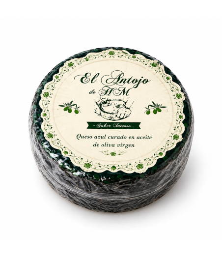 HM Handwerklich Hergestellter Blauschimmelkäse aus Roher Schafs- und Ziegenmilch