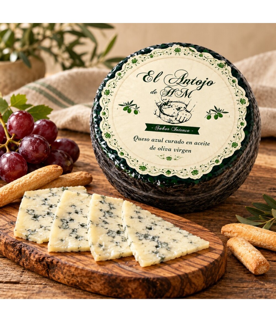 Queso HM Azul artesano de Oveja y cabra