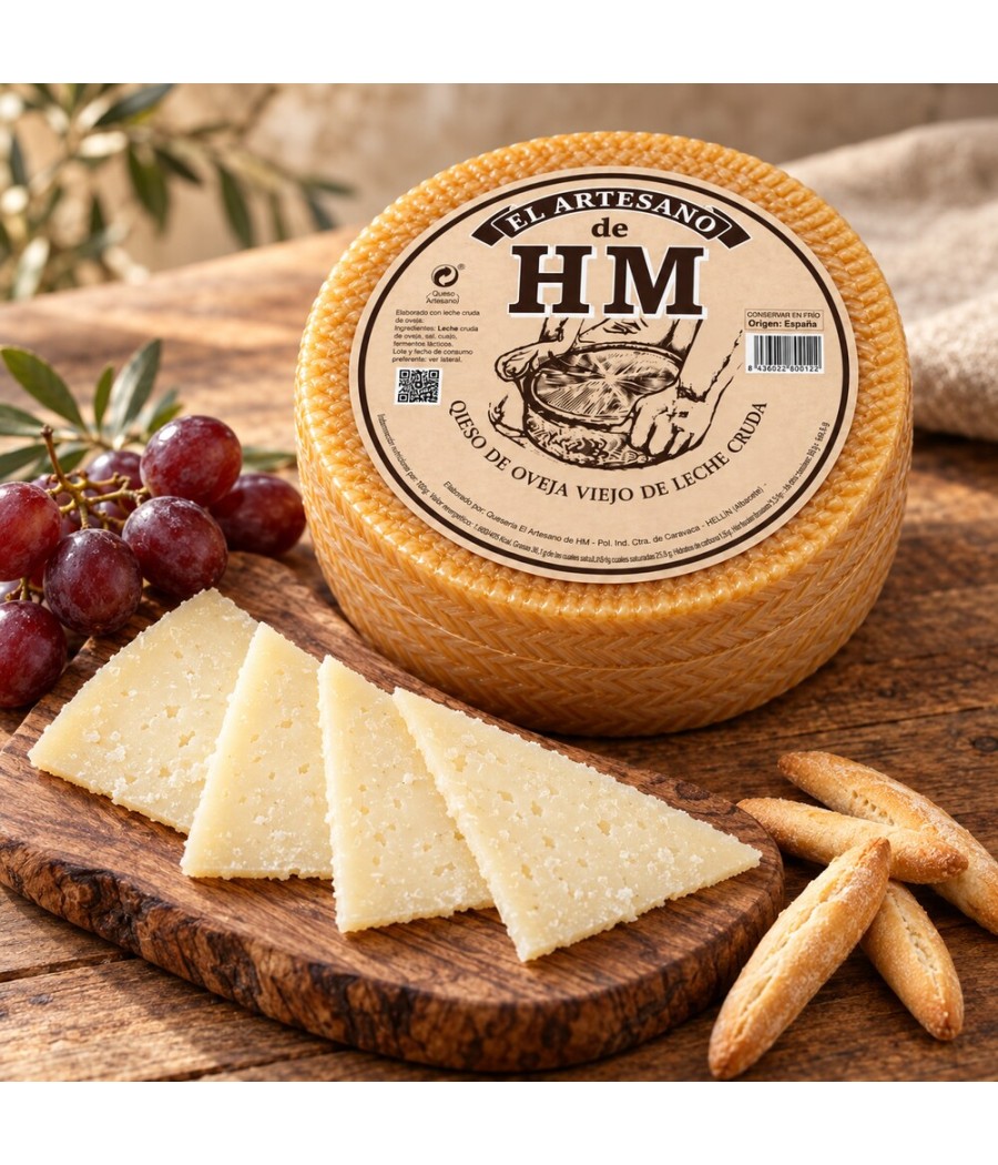 HM Gereifter Rohmilch-Schafskäse