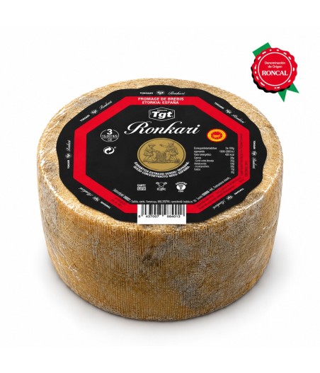 Ronkari Rohe Schafsmilch Käse, D.O. Roncal - GANZ