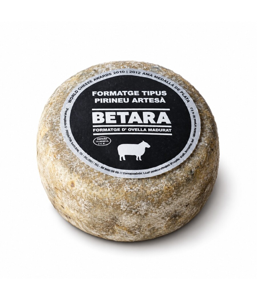 Formaggio artigianale di pecora BETARA (stile "Pirenei")