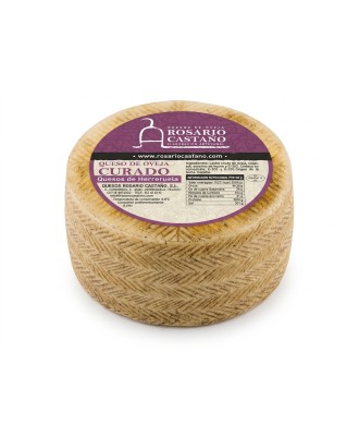 Gereifter Rosario Castaño Schafskäse - GANZE mini