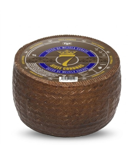 Gereifter 7 coronas Mischung käse (Schaf, Ziege und Kuh) - GANZE