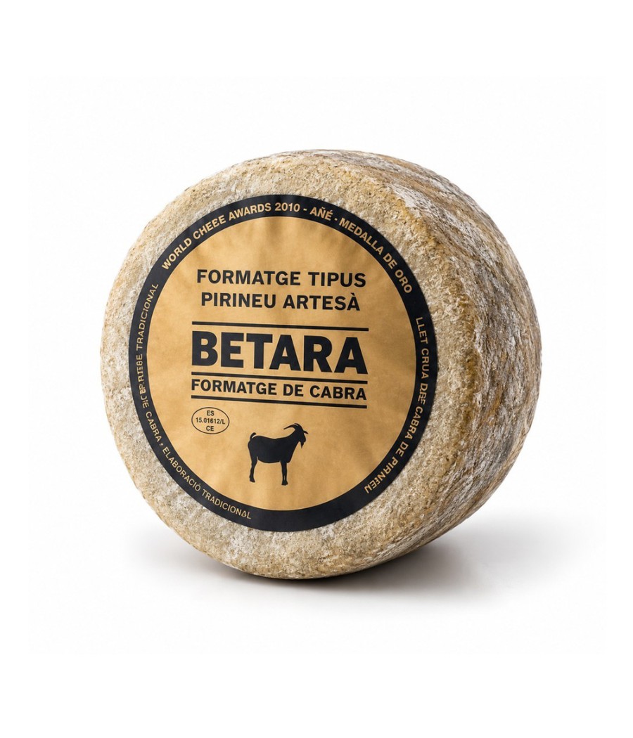 Queso BETARA tipo "Pirineo" de cabra artesano