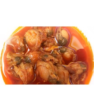 Zamburinyes amb salsa de vieira Dardo