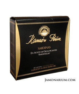 Ramón Peña Sardines in olive oil (25 units) "Black Label"