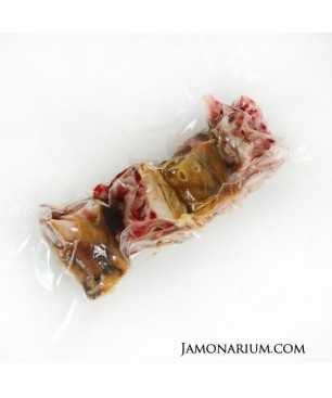 Bone of iberian ham or shoulder, 4 pieces of iberian ham or shoulder