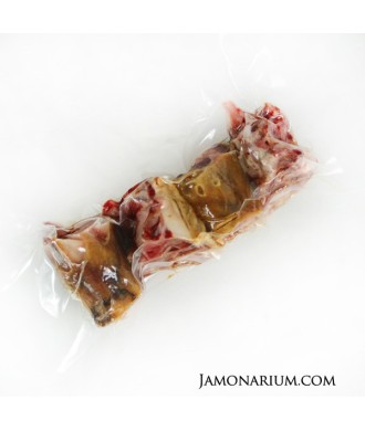 Bone of iberian ham or shoulder, 4 pieces of iberian ham or shoulder