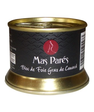 Bloc de foie gras d'ànec natural Mas Parés