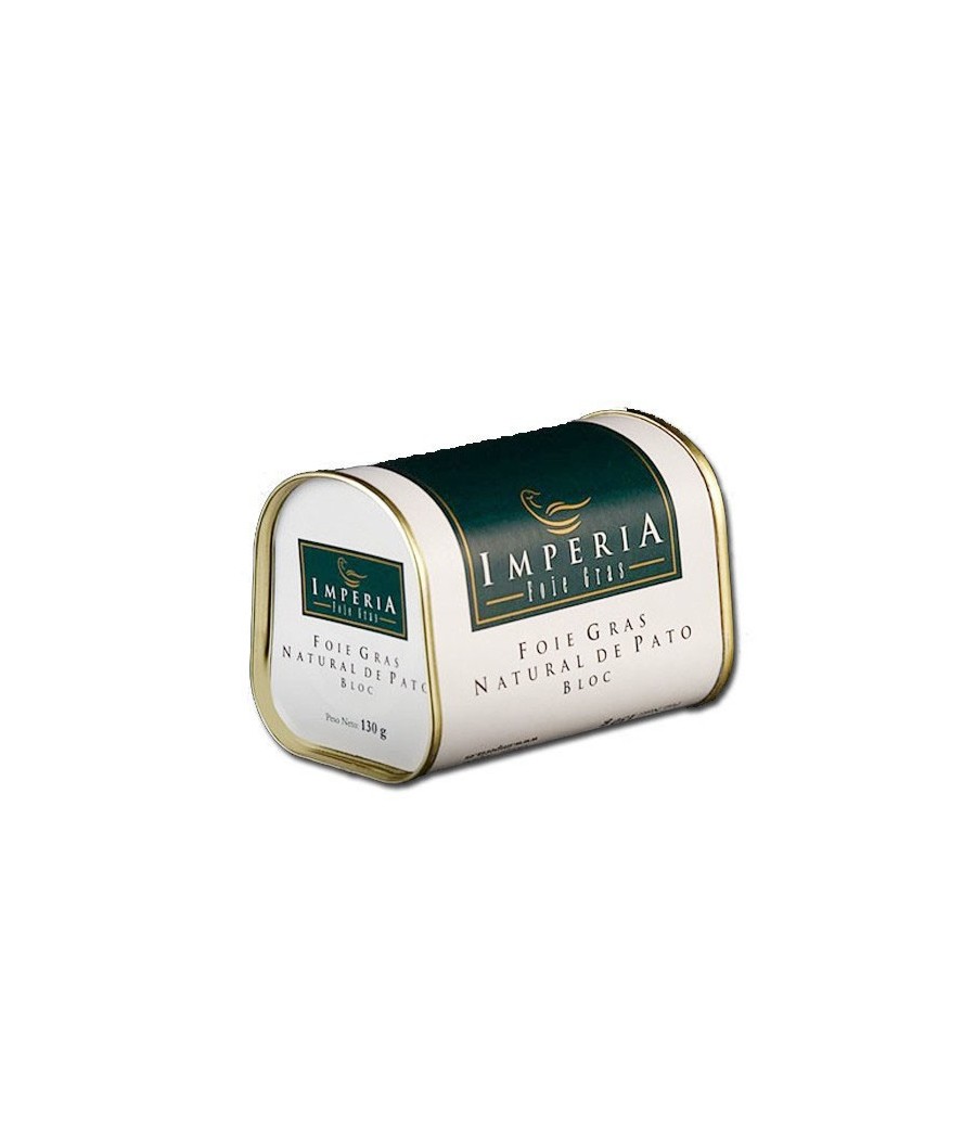 Bloc de Foie gras de pato Natural (130gr)