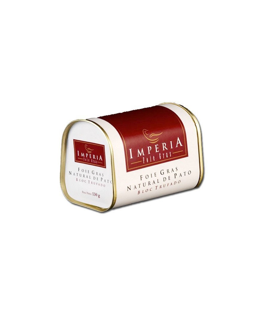 Bloc de foie gras d'ànec trufat Imperia (130gr)