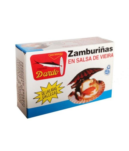 Zamburinas en salsa de vieira Dardo