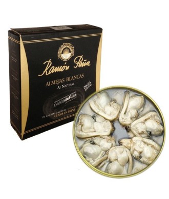 Weiße Muscheln 10/12 von Ramón Peña  "Black Label"