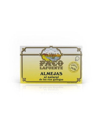 Almejas al natural Paco Lafuente 25/30 Piezas