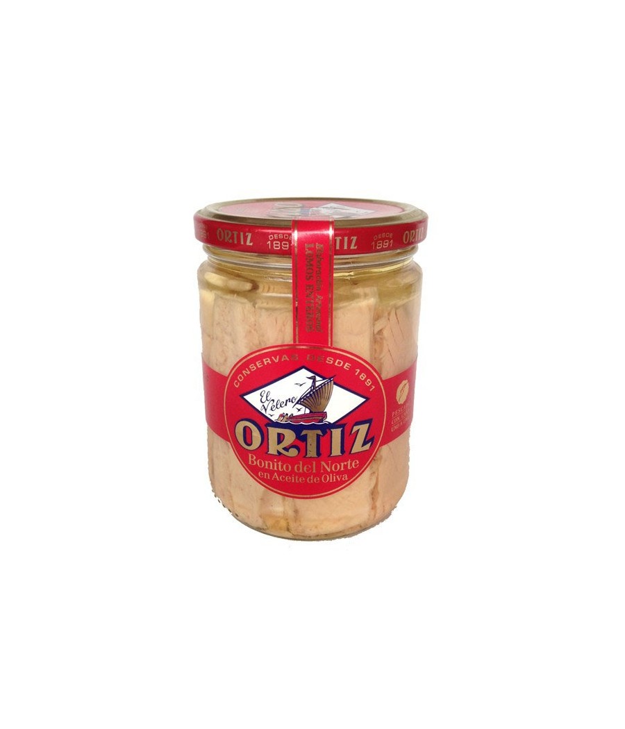 Ortiz White tuna (whole loins) in olive oil  400g