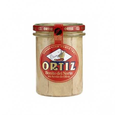 Thon germon à l'huile d'olive Ortiz 220gr