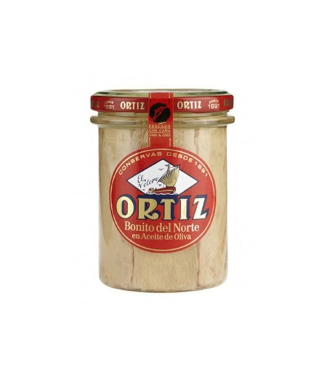 Tonno bianco in olio di oliva Ortiz 220gr