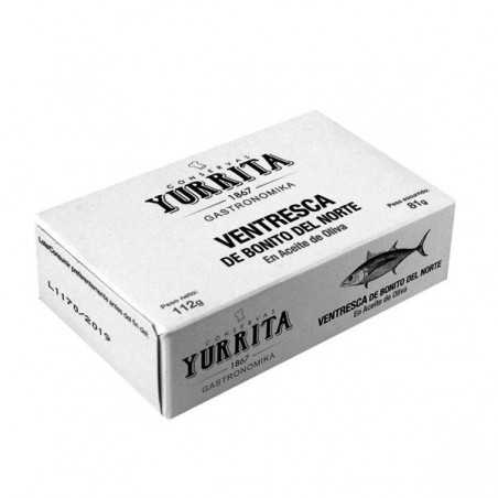 "Ventresca" Albacore tuna in olive oil Yurrita