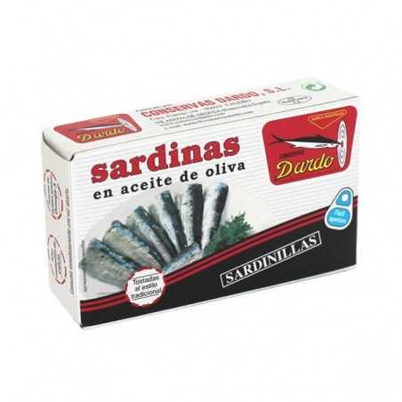 Sardines à l'huile d'olive 12/18 Dardo