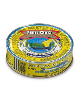 Anchovies Ortiz in olive oil 450g Serie Oro 67-75 units