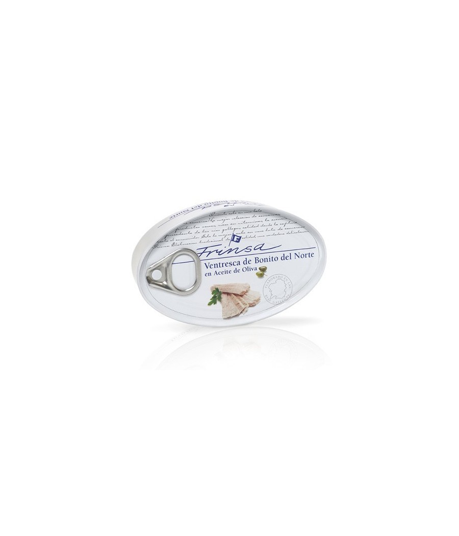 Ventrèche de thon germon en huile d’olive 111 gr frinsa