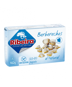 Berberechos al natural 45/55 Ribeira