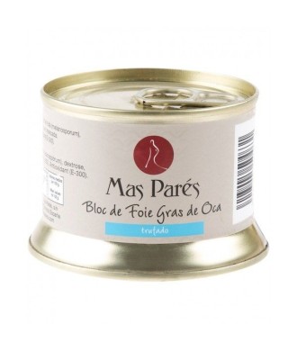 Bloc de foie gras d'oie truffé Mas Parés 