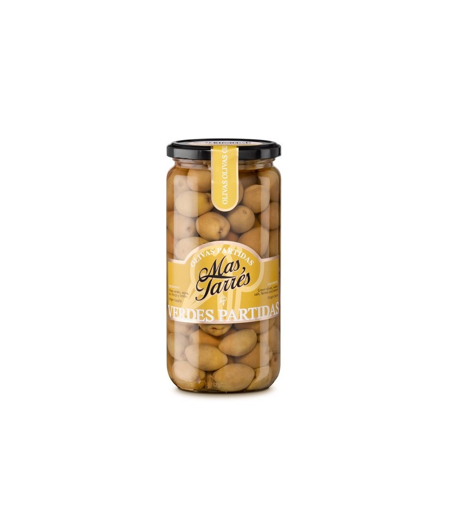 Mas Tarrés split green olives (220gr)