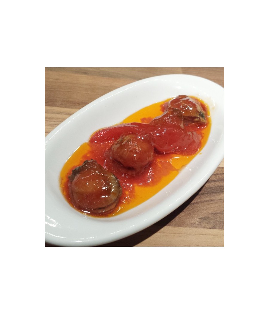 Capesante con salsa di pettine di mare Dardo