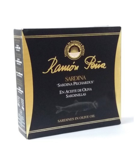 Sardine all'Olio di Oliva Ramón Peña (30/35 unità) &quot;Etichetta Nera&quot;