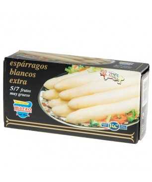 White Extra Thick Asparagus (5-7) from La Rioja - Marzo in jar 340g