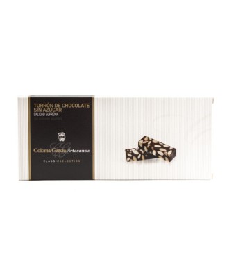 Chocolate with Almonds Classic "turron"(nougat), Coloma García