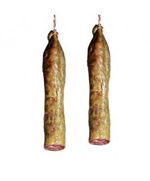 Bellota Iberico Salchichon. Two pieces and vacuum packed.