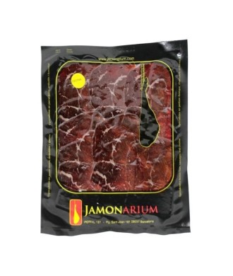 Sliced Cecina - Cured Smoked Beef, León-Style