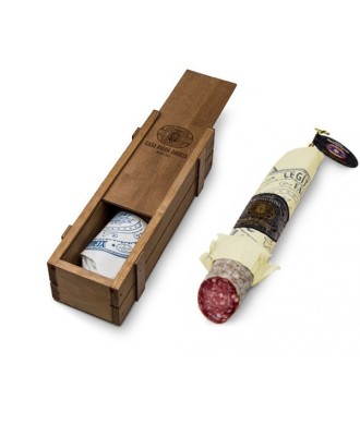 Salchichón of Vic cular Truffed, Casa Riera Ordeix, 300g (in box)