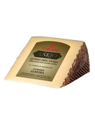 Aged cheese Viriato Añejo with raw sheep milk - PORTION