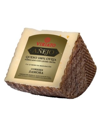 Fromage seché Viriato Añejo au lait cru de brebis - quart